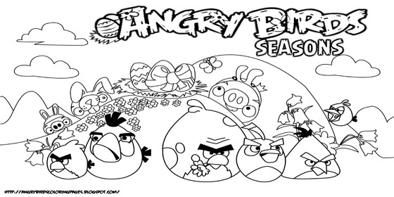 Coloring page: Angry Birds (Cartoons) #25100 - Free Printable Coloring Pages