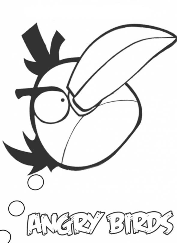 Coloring page: Angry Birds (Cartoons) #25103 - Free Printable Coloring Pages