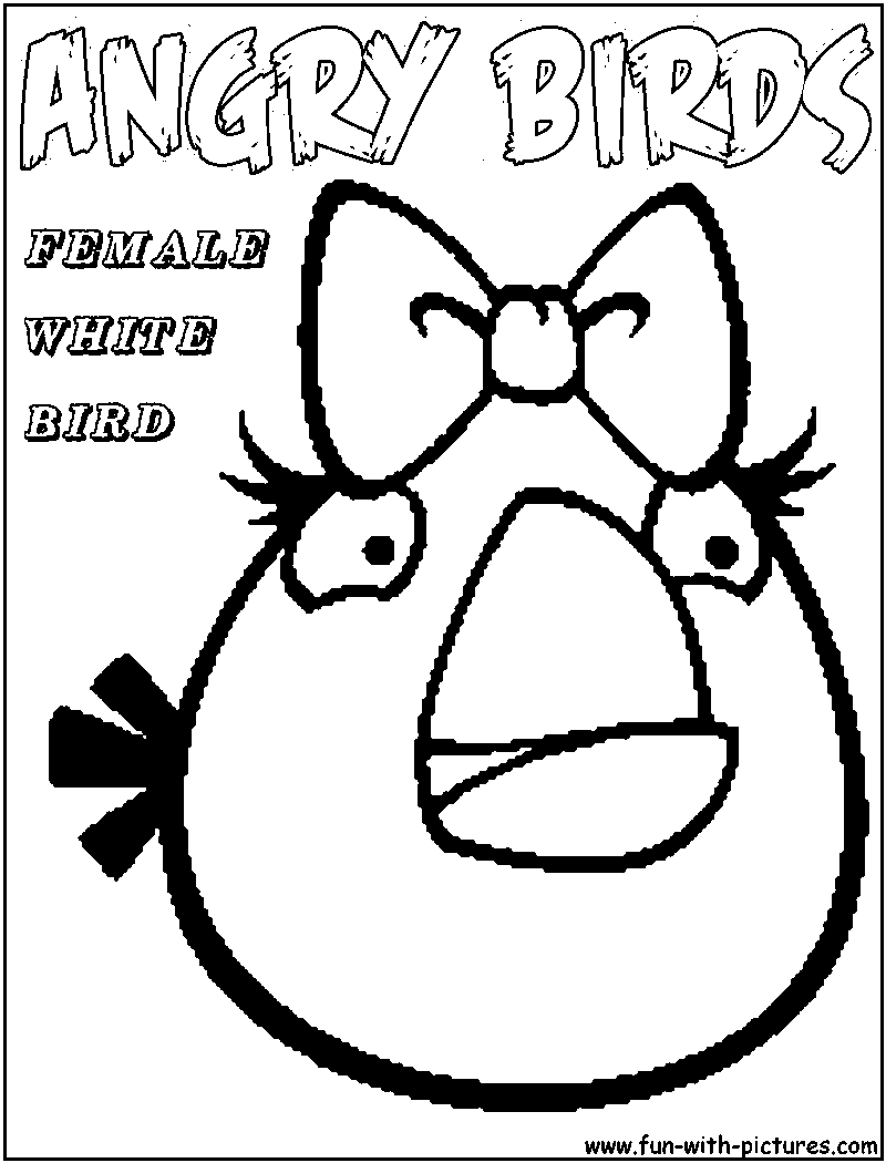 Coloring page: Angry Birds (Cartoons) #25104 - Free Printable Coloring Pages