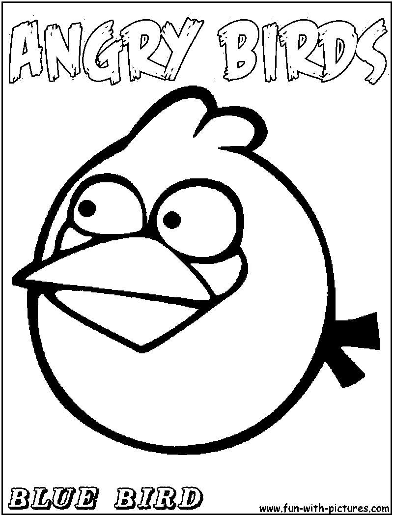 Coloring page: Angry Birds (Cartoons) #25113 - Free Printable Coloring Pages