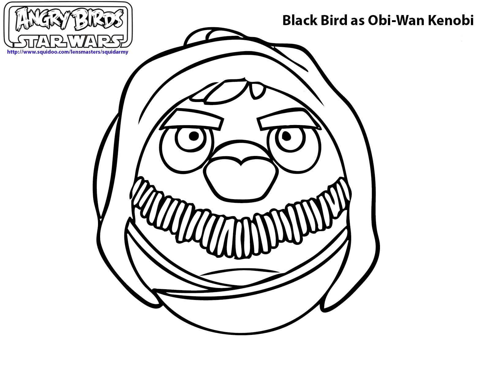 Coloring page: Angry Birds (Cartoons) #25115 - Free Printable Coloring Pages