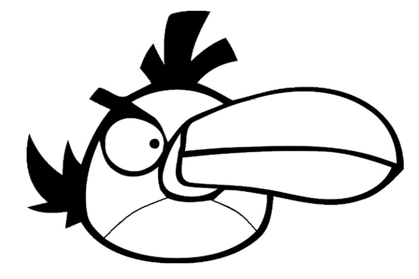 Drawings Angry Birds (Cartoons) – Printable coloring pages