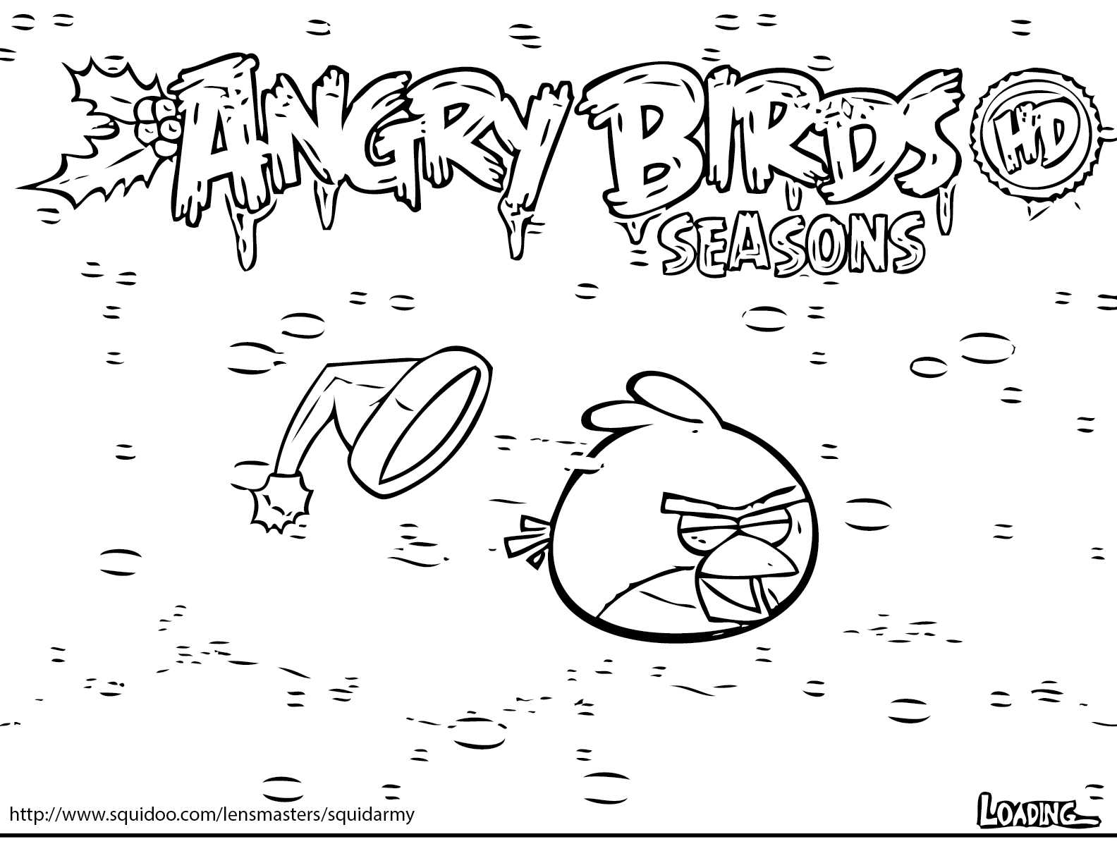 Coloring page: Angry Birds (Cartoons) #25139 - Free Printable Coloring Pages