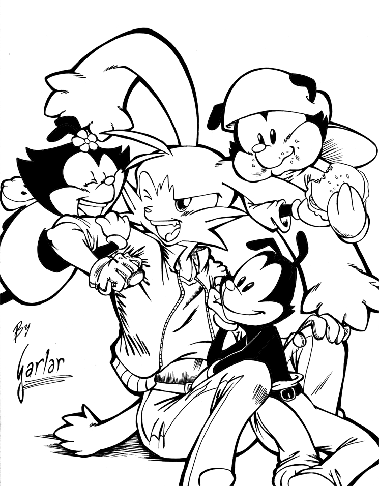 Coloring page: Animaniacs (Cartoons) #48302 - Free Printable Coloring Pages