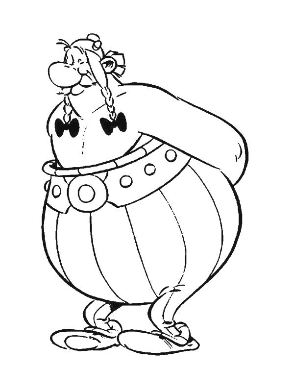 Coloring page: Asterix and Obelix (Cartoons) #24403 - Free Printable Coloring Pages