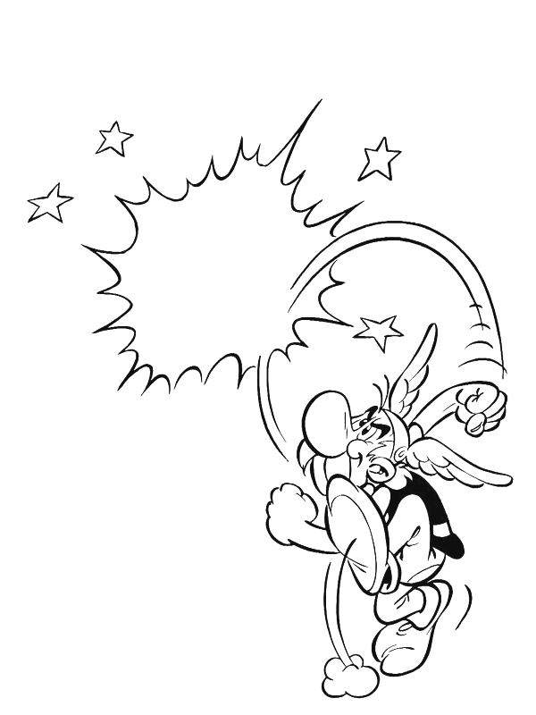 Coloring page: Asterix and Obelix (Cartoons) #24411 - Free Printable Coloring Pages