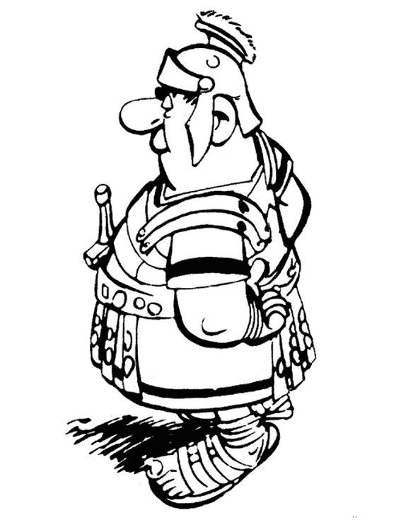 Coloring page: Asterix and Obelix (Cartoons) #24416 - Free Printable Coloring Pages