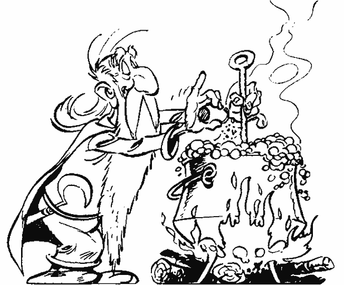 Coloring page: Asterix and Obelix (Cartoons) #24430 - Free Printable Coloring Pages