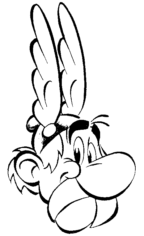 Coloring page: Asterix and Obelix (Cartoons) #24431 - Free Printable Coloring Pages