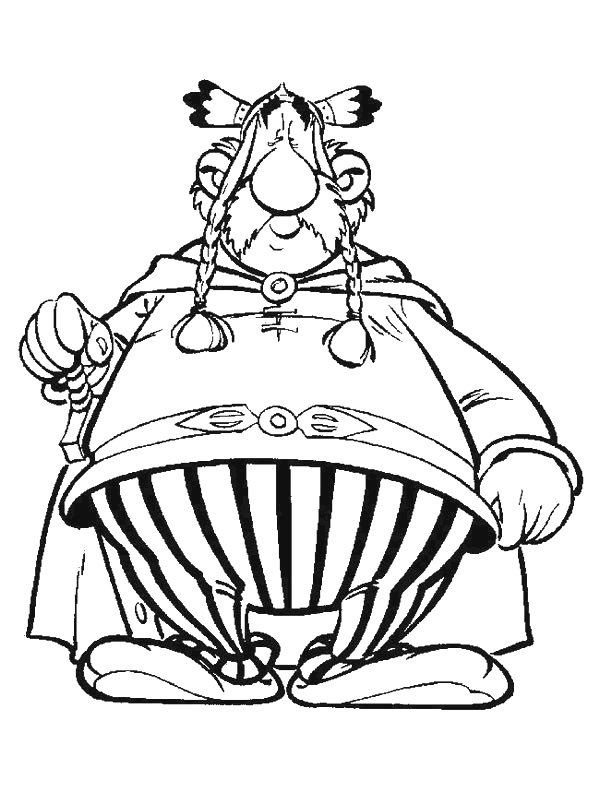 Coloring page: Asterix and Obelix (Cartoons) #24446 - Free Printable Coloring Pages