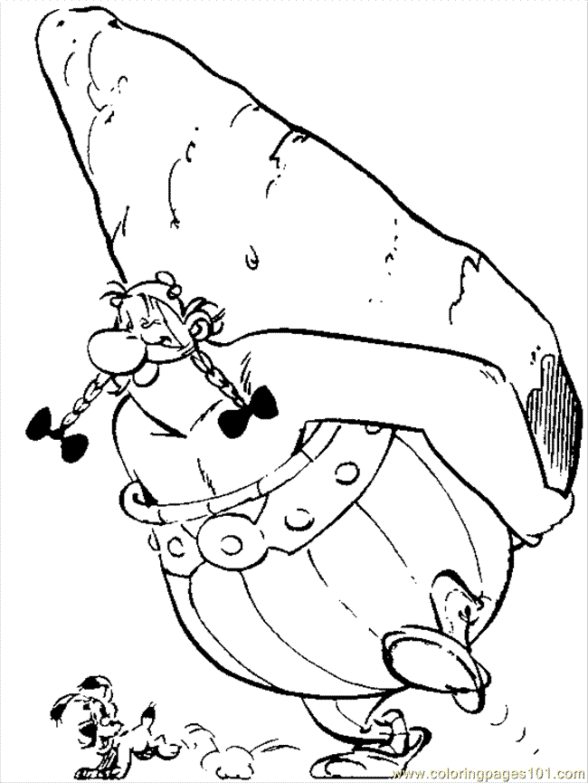 drawing asterix and obelix 24466 cartoons printable coloring pages coloriage de souris diddl