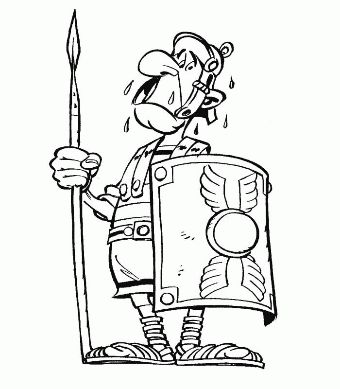 Coloring page: Asterix and Obelix (Cartoons) #24478 - Free Printable Coloring Pages