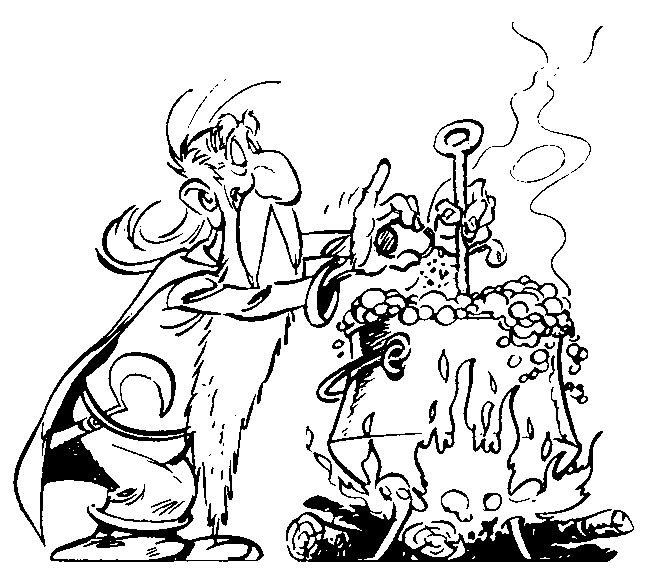 Coloring page: Asterix and Obelix (Cartoons) #24488 - Free Printable Coloring Pages