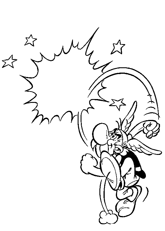 Coloring page: Asterix and Obelix (Cartoons) #24491 - Free Printable Coloring Pages