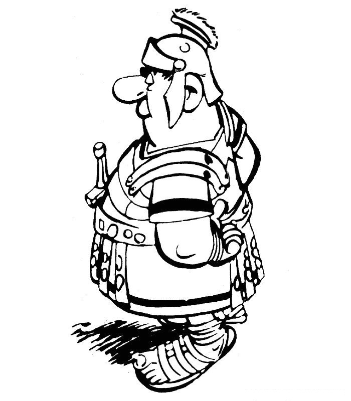 Coloring page: Asterix and Obelix (Cartoons) #24493 - Free Printable Coloring Pages