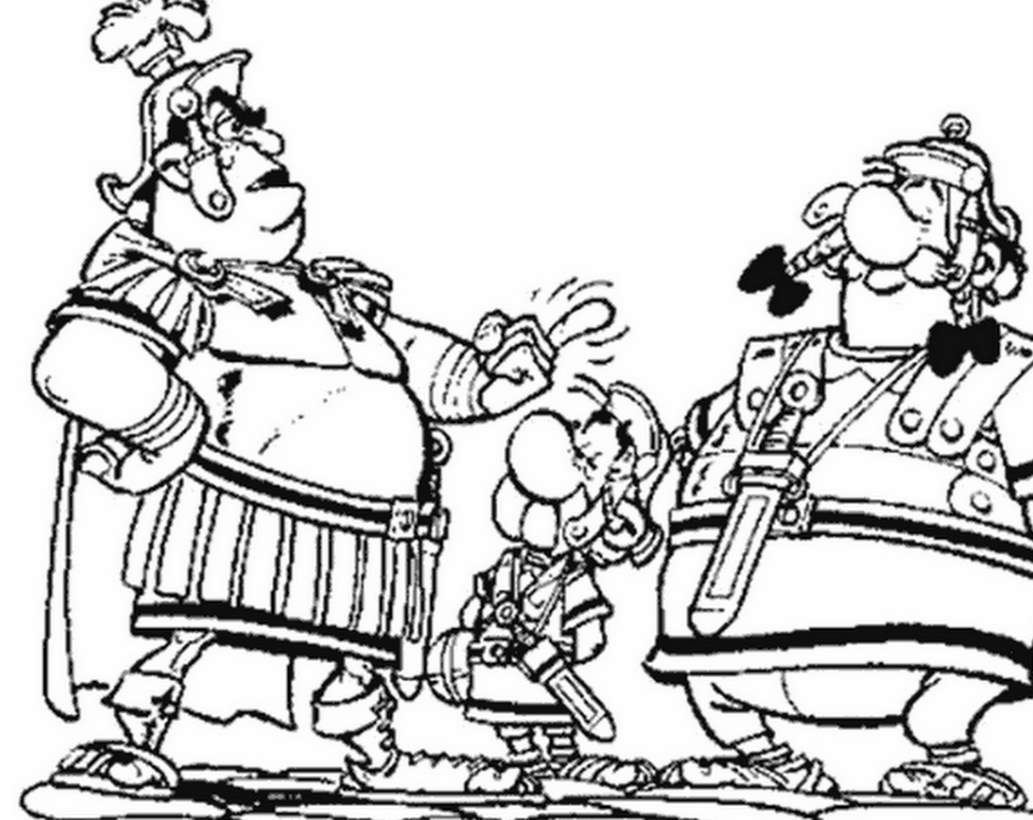Coloring page: Asterix and Obelix (Cartoons) #24511 - Free Printable Coloring Pages