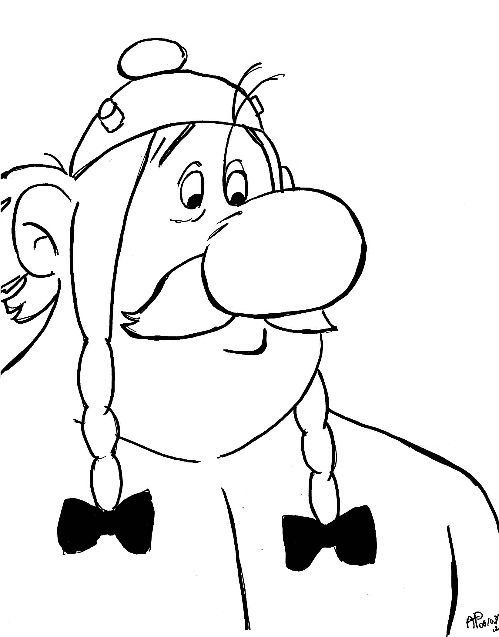 Coloring page: Asterix and Obelix (Cartoons) #24566 - Free Printable Coloring Pages