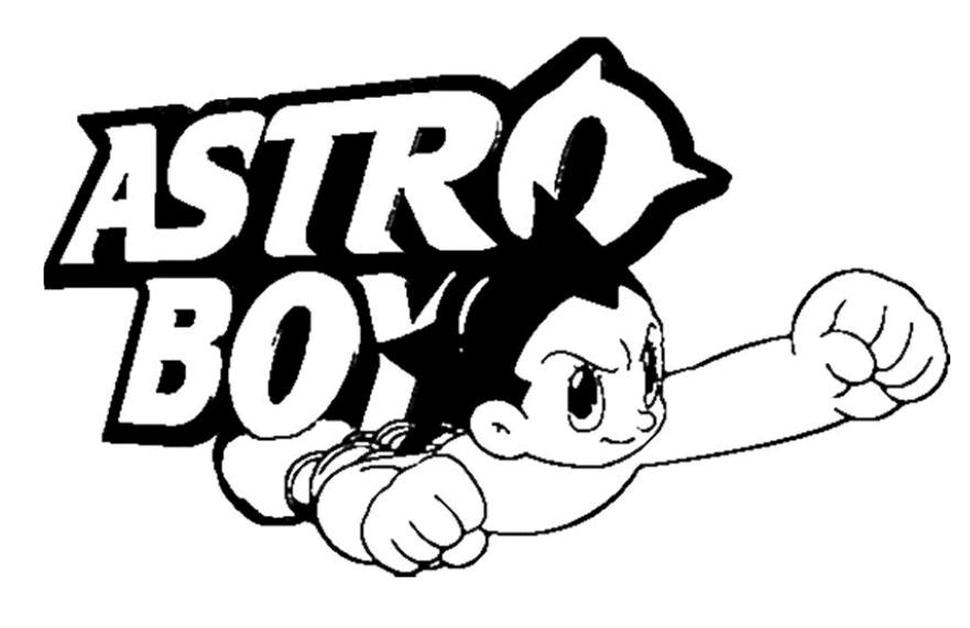 Coloring page: Astroboy (Cartoons) #45237 - Free Printable Coloring Pages