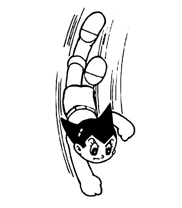 Coloring page: Astroboy (Cartoons) #45243 - Free Printable Coloring Pages