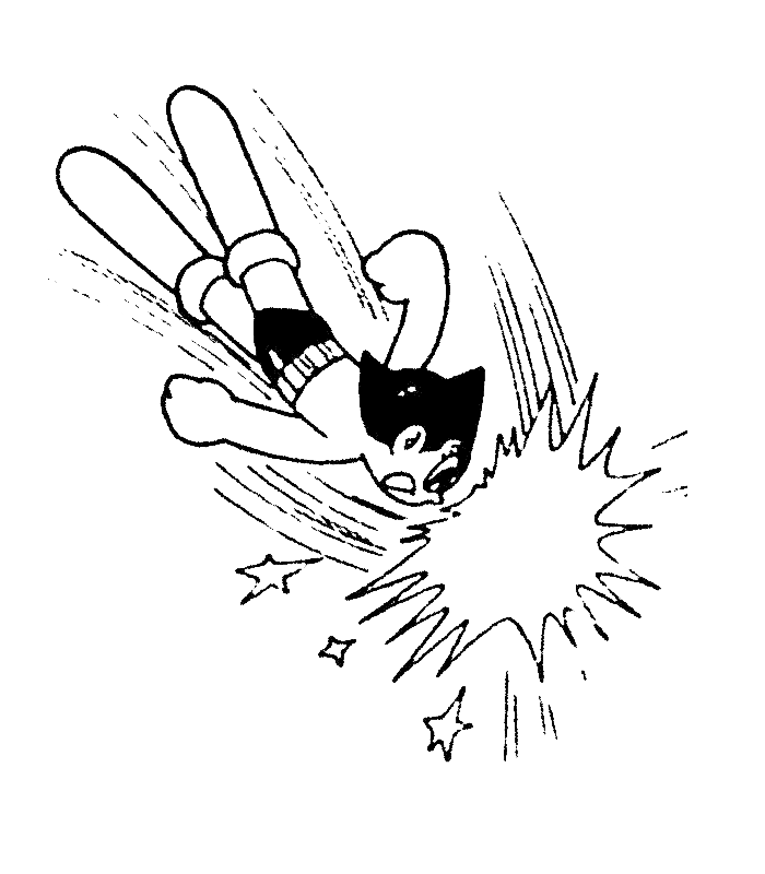 Coloring page: Astroboy (Cartoons) #45269 - Free Printable Coloring Pages