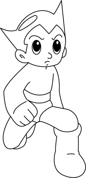 Coloring page: Astroboy (Cartoons) #45279 - Free Printable Coloring Pages