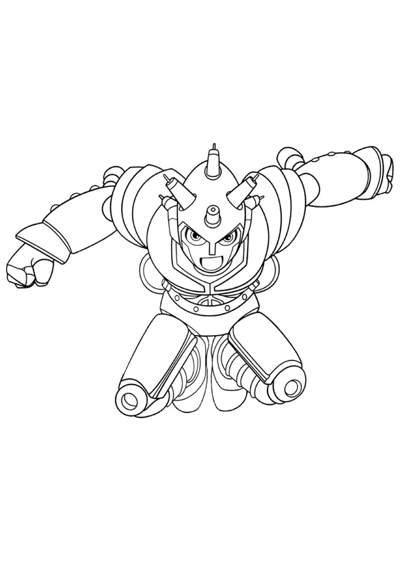 Coloring page: Astroboy (Cartoons) #45328 - Free Printable Coloring Pages