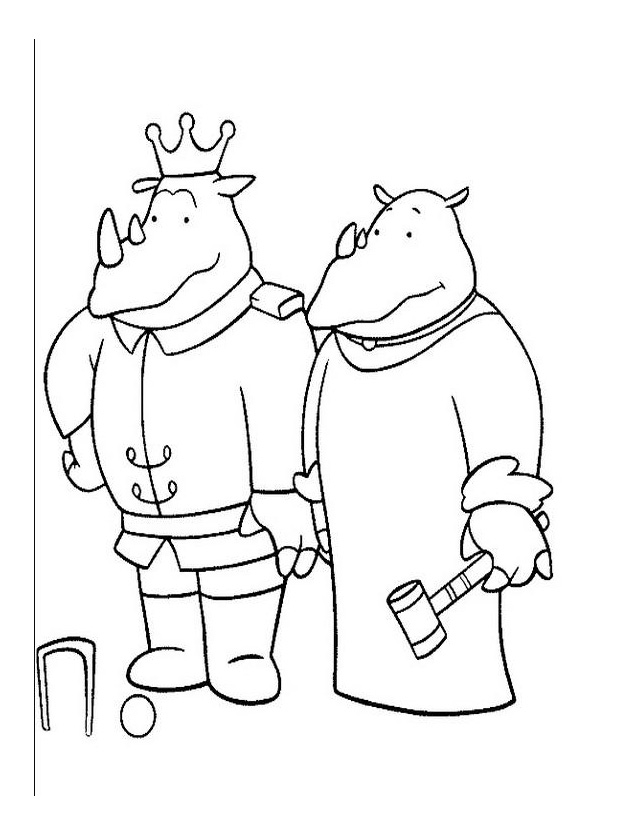 Coloring page: Babar (Cartoons) #28059 - Free Printable Coloring Pages