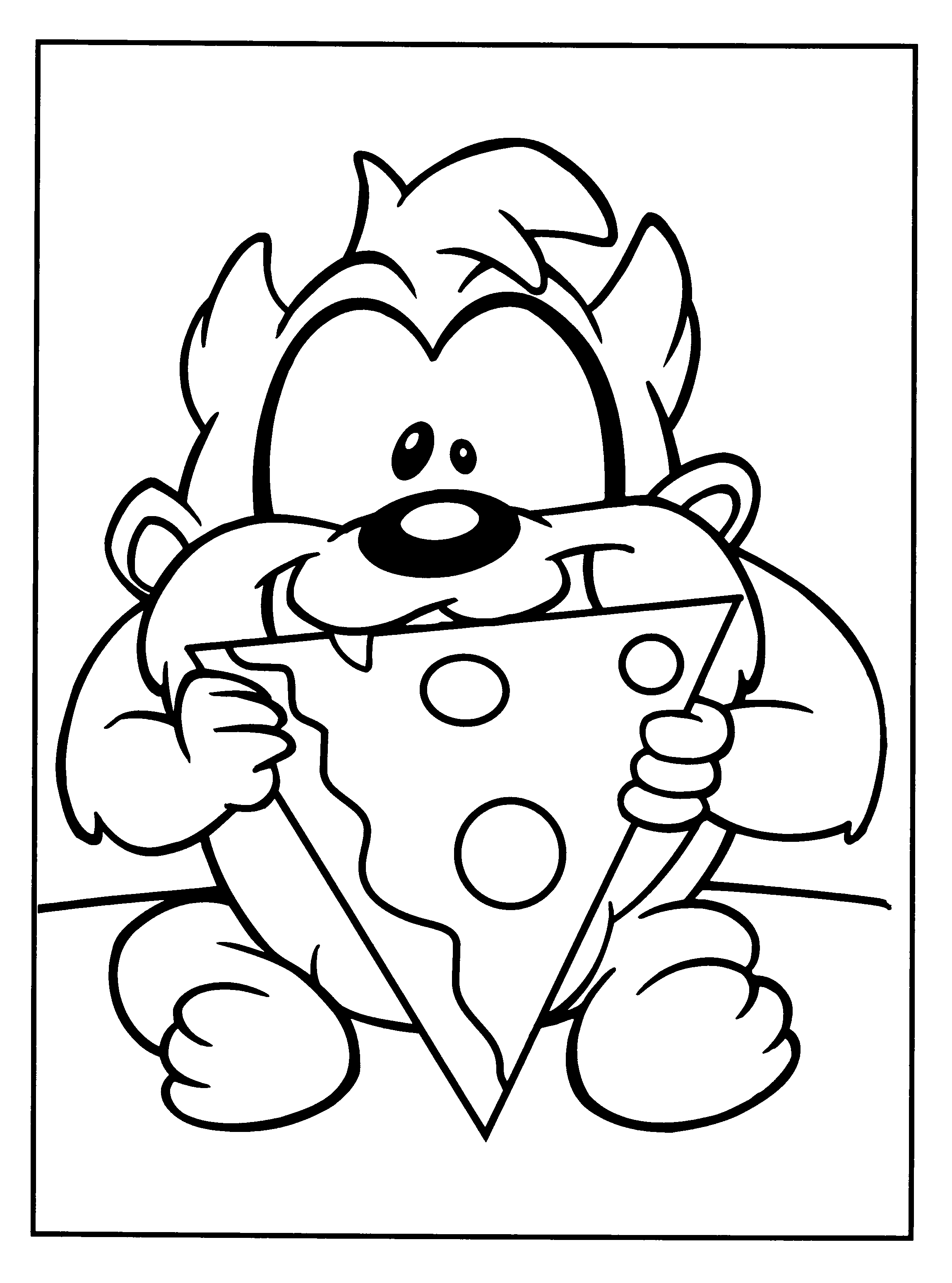 Coloring page: Baby Looney Tunes (Cartoons) #26513 - Free Printable Coloring Pages
