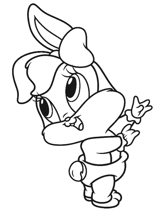 Drawing Baby Looney Tunes #26532 (Cartoons) – Printable coloring pages