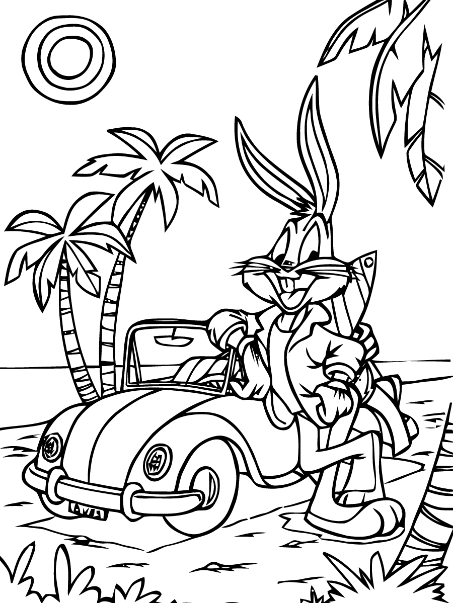 Coloring page: Baby Looney Tunes (Cartoons) #26533 - Free Printable Coloring Pages