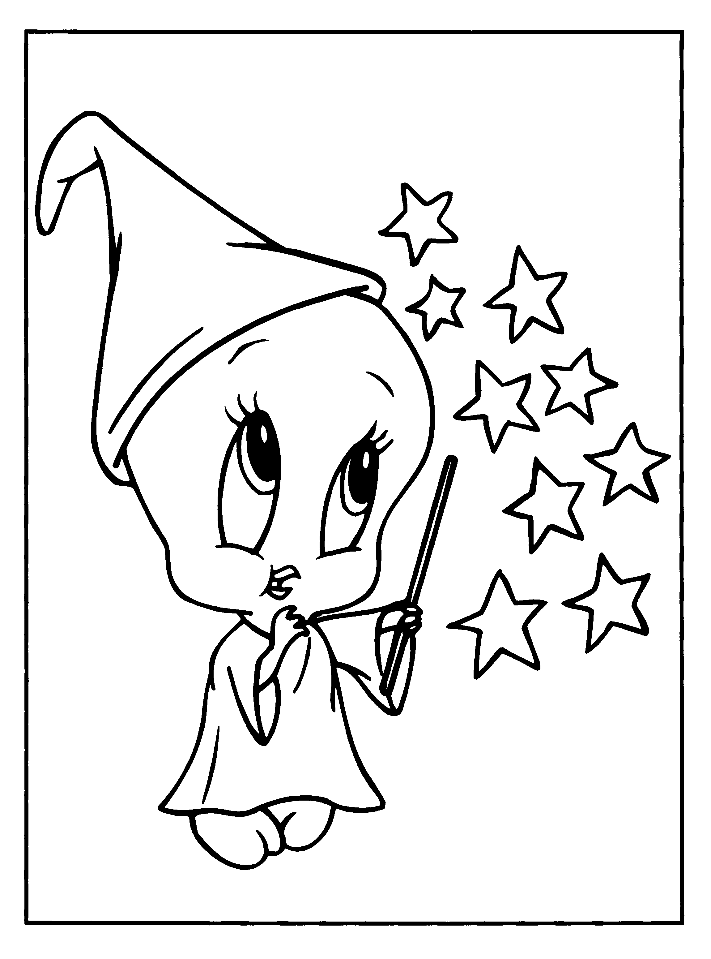 Coloring page: Baby Looney Tunes (Cartoons) #26572 - Free Printable Coloring Pages
