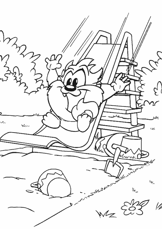 Coloring page: Baby Looney Tunes (Cartoons) #26607 - Free Printable Coloring Pages
