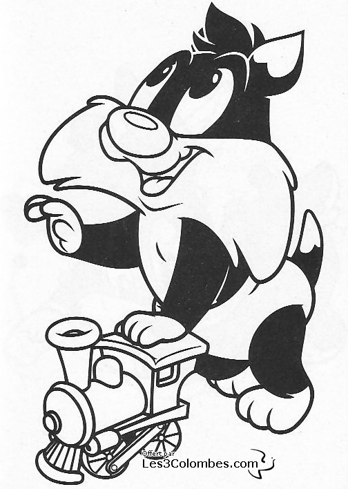 Coloring page: Baby Looney Tunes (Cartoons) #26619 - Free Printable Coloring Pages