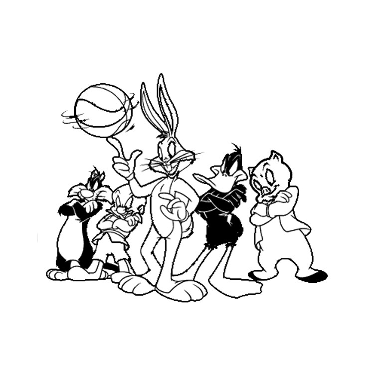 Coloring page: Baby Looney Tunes (Cartoons) #26622 - Free Printable Coloring Pages