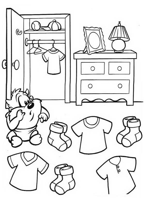Coloring page: Baby Looney Tunes (Cartoons) #26651 - Free Printable Coloring Pages