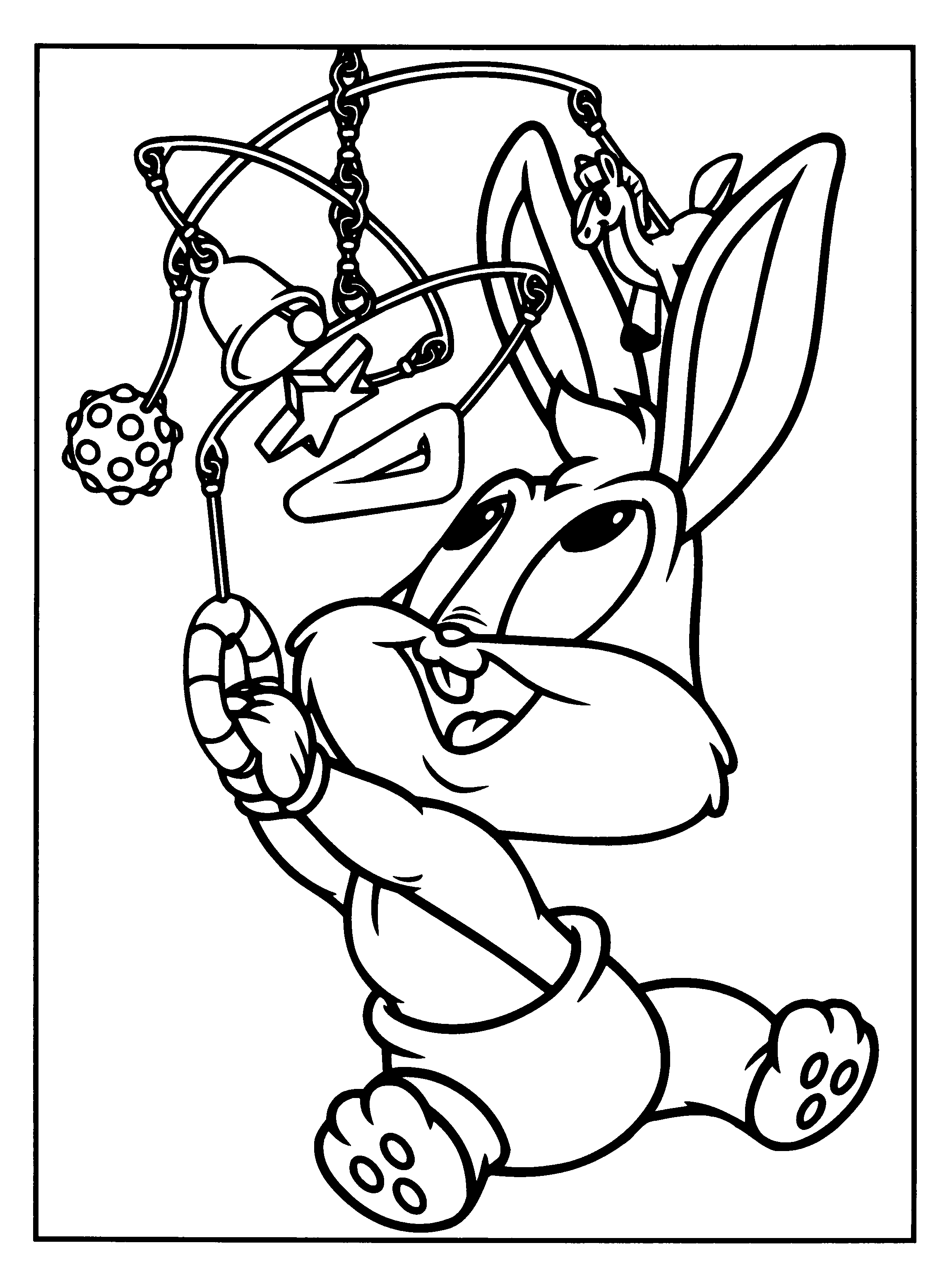 Baby Looney Tunes 26653 (Cartoons) Printable coloring pages
