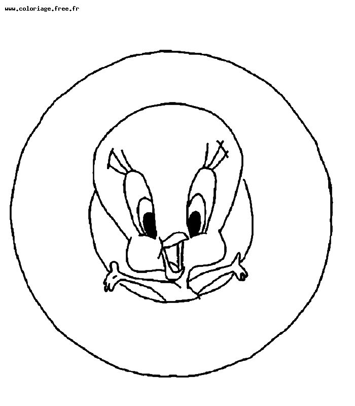 Coloring page: Baby Looney Tunes (Cartoons) #26660 - Free Printable Coloring Pages
