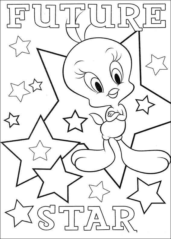 Coloring page: Baby Looney Tunes (Cartoons) #26661 - Free Printable Coloring Pages