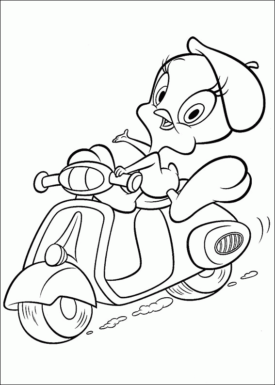 Coloring page: Baby Looney Tunes (Cartoons) #26675 - Free Printable Coloring Pages