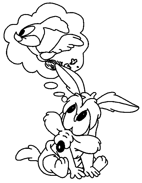 Coloring page: Baby Looney Tunes (Cartoons) #26680 - Free Printable Coloring Pages