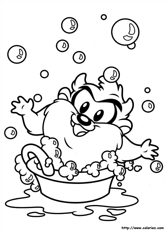 Coloring page: Baby Looney Tunes (Cartoons) #26703 - Free Printable Coloring Pages