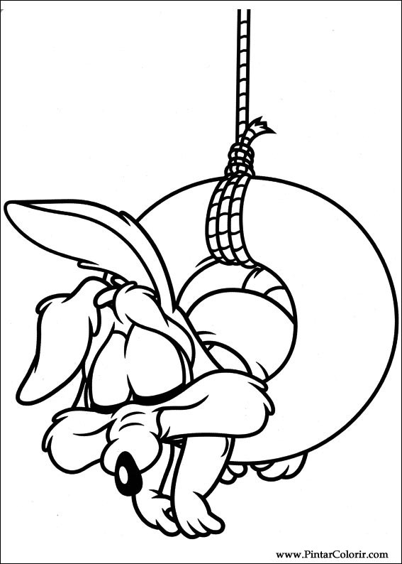 Coloring page: Baby Looney Tunes (Cartoons) #26708 - Free Printable Coloring Pages
