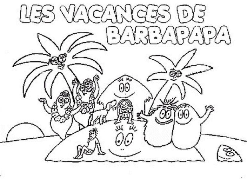 Coloring page: Barbapapa (Cartoons) #36460 - Free Printable Coloring Pages