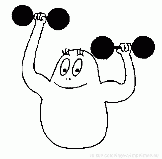 Coloring page: Barbapapa (Cartoons) #36546 - Free Printable Coloring Pages