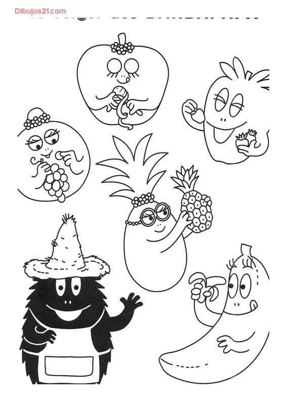 Coloring page: Barbapapa (Cartoons) #36599 - Free Printable Coloring Pages