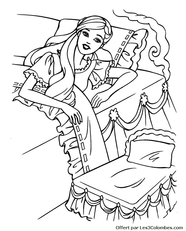 Coloring page: Barbie (Cartoons) #27519 - Free Printable Coloring Pages