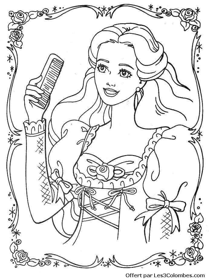 Coloring page: Barbie (Cartoons) #27579 - Free Printable Coloring Pages