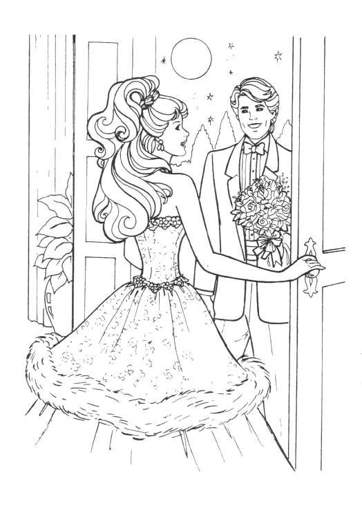 Coloring page: Barbie (Cartoons) #27617 - Free Printable Coloring Pages