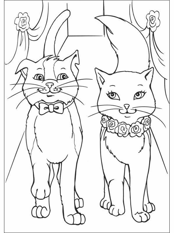 Coloring page: Barbie (Cartoons) #27619 - Free Printable Coloring Pages