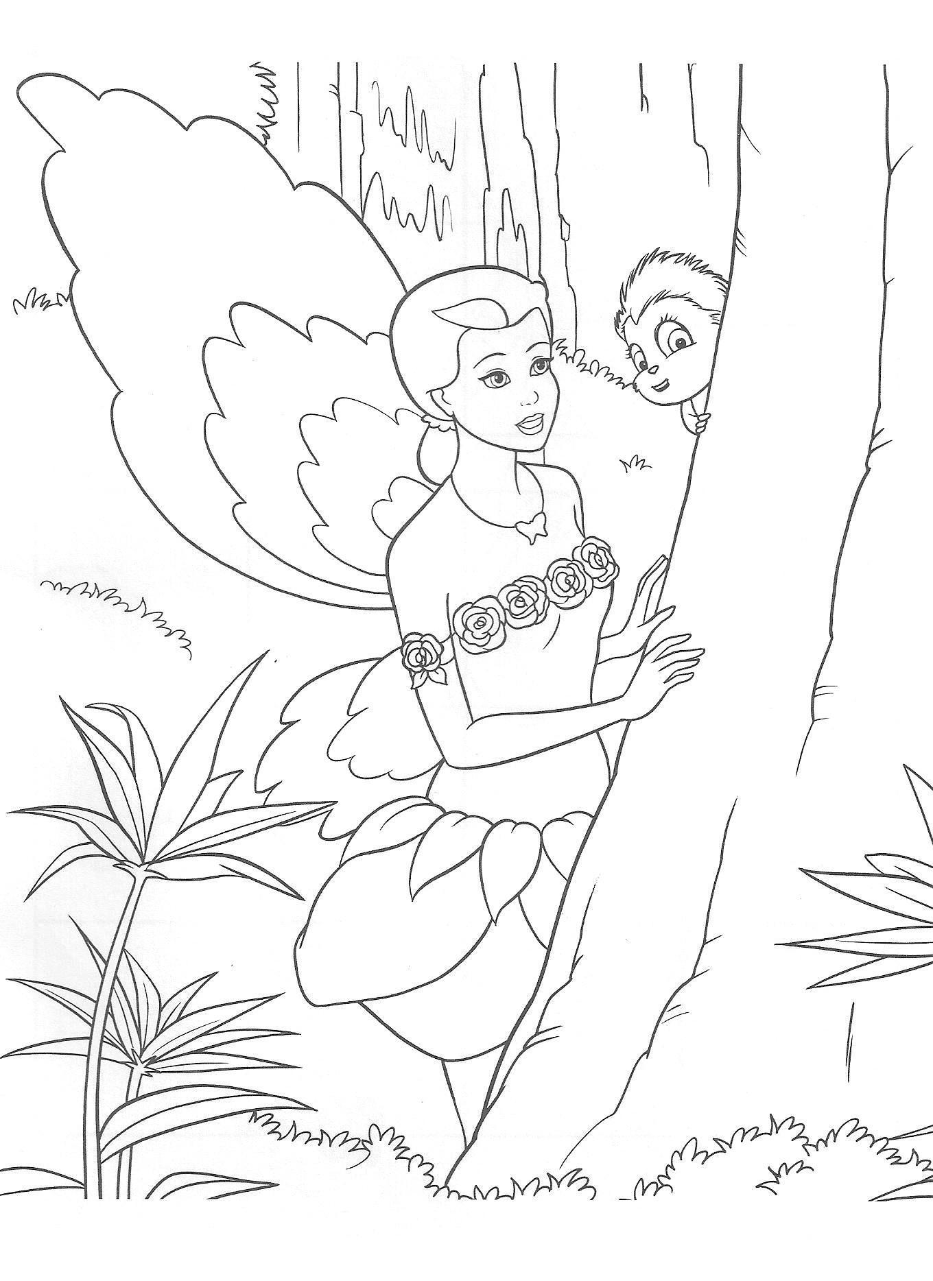 Coloring page: Barbie (Cartoons) #27644 - Free Printable Coloring Pages